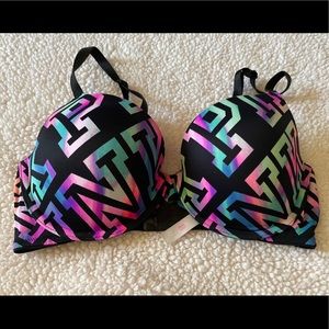 Victoria’s secrets PINK multi colored T-shirt bra